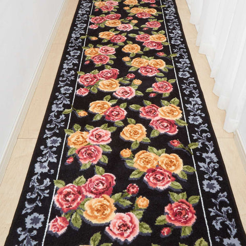 廊下敷きマット「エレガントローズ」