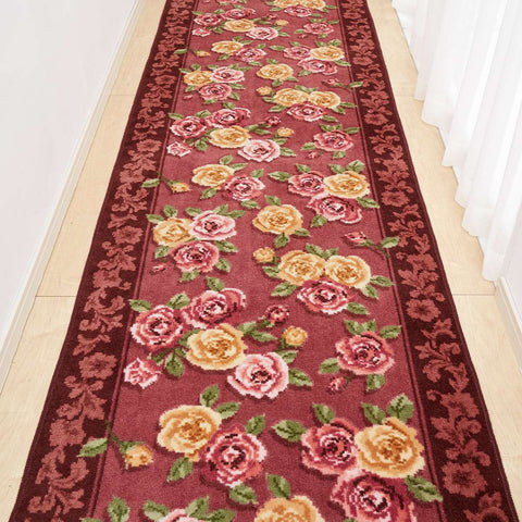 廊下敷きマット「エレガントローズ」