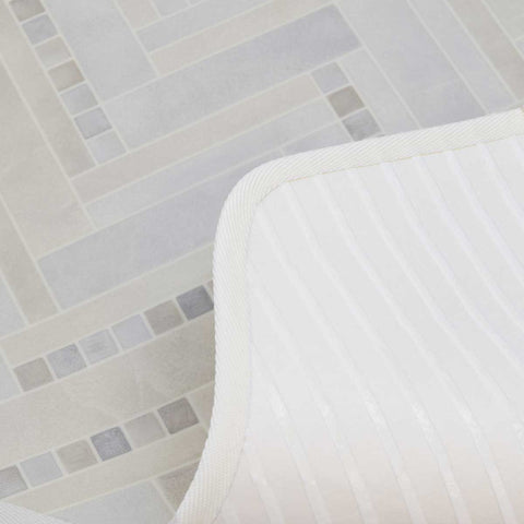 拭けるマット「モザイクタイル」トイレマット