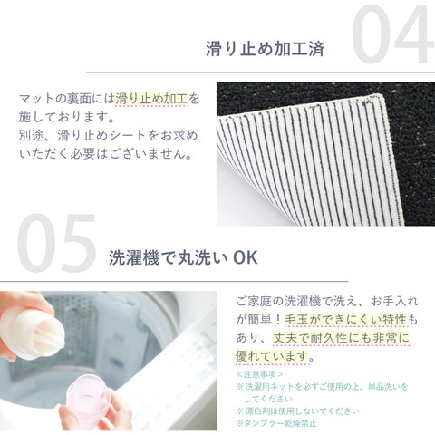 和紙糸からつくられたバスマット「紬（つむぎ）」